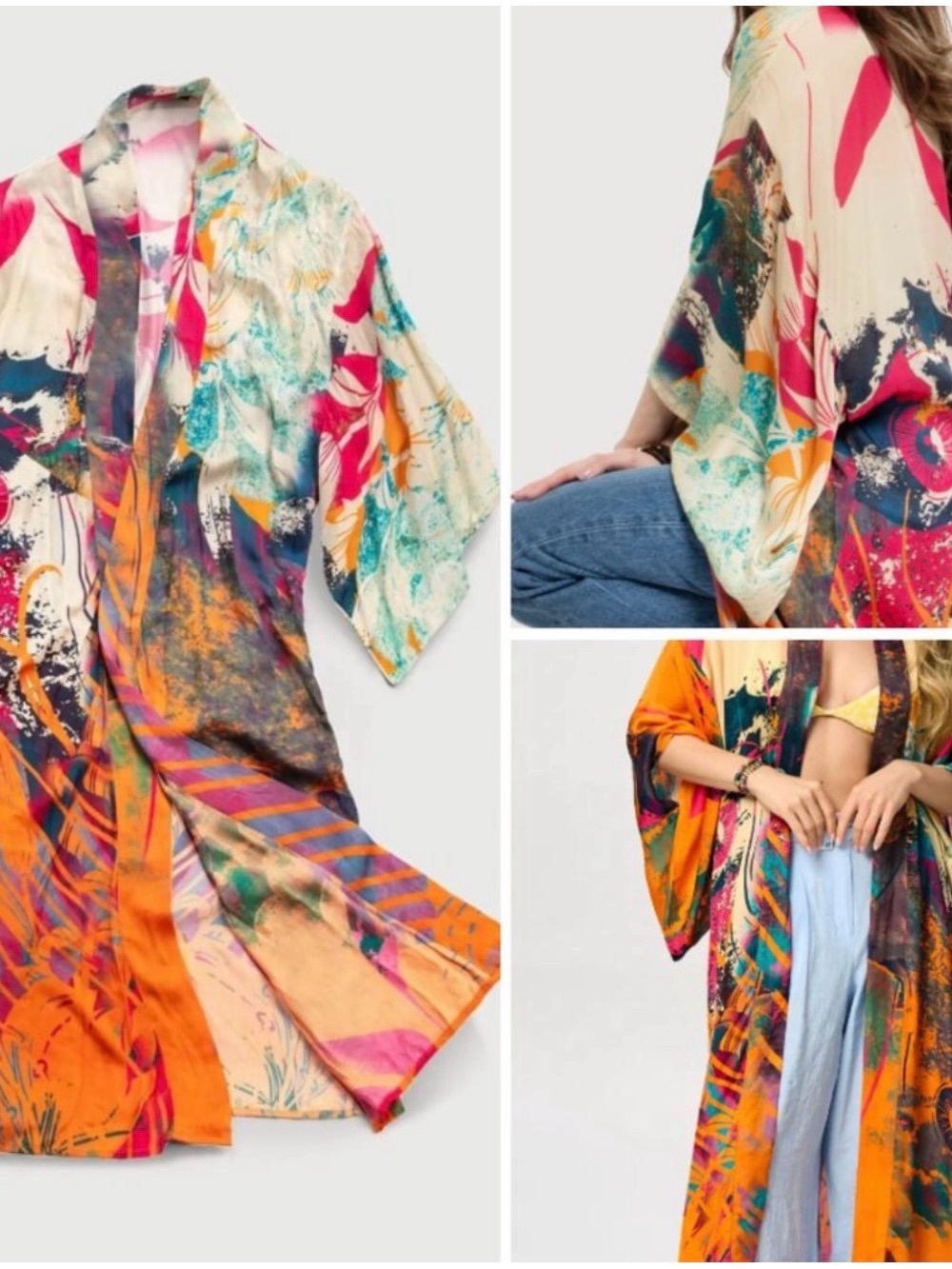SAACHI Robe / Kimono - Picture 2 of 12